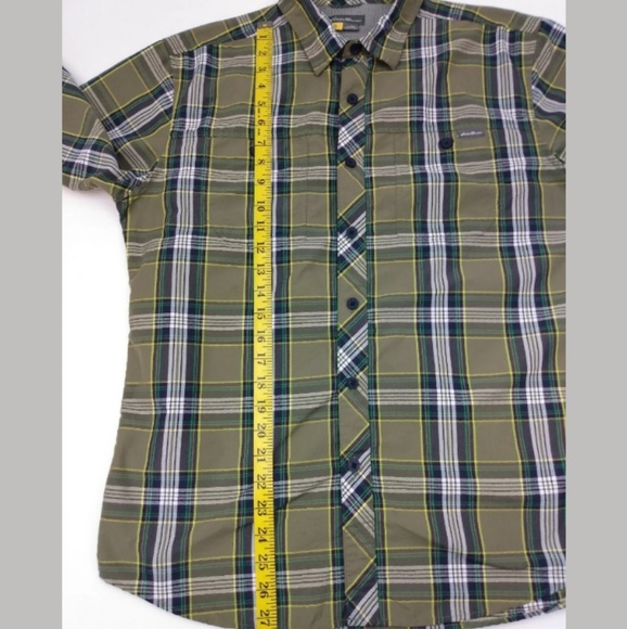 🔥🔥 Eddie Bauer Mens Medium Outdoor Button up - Picture 4 of 8